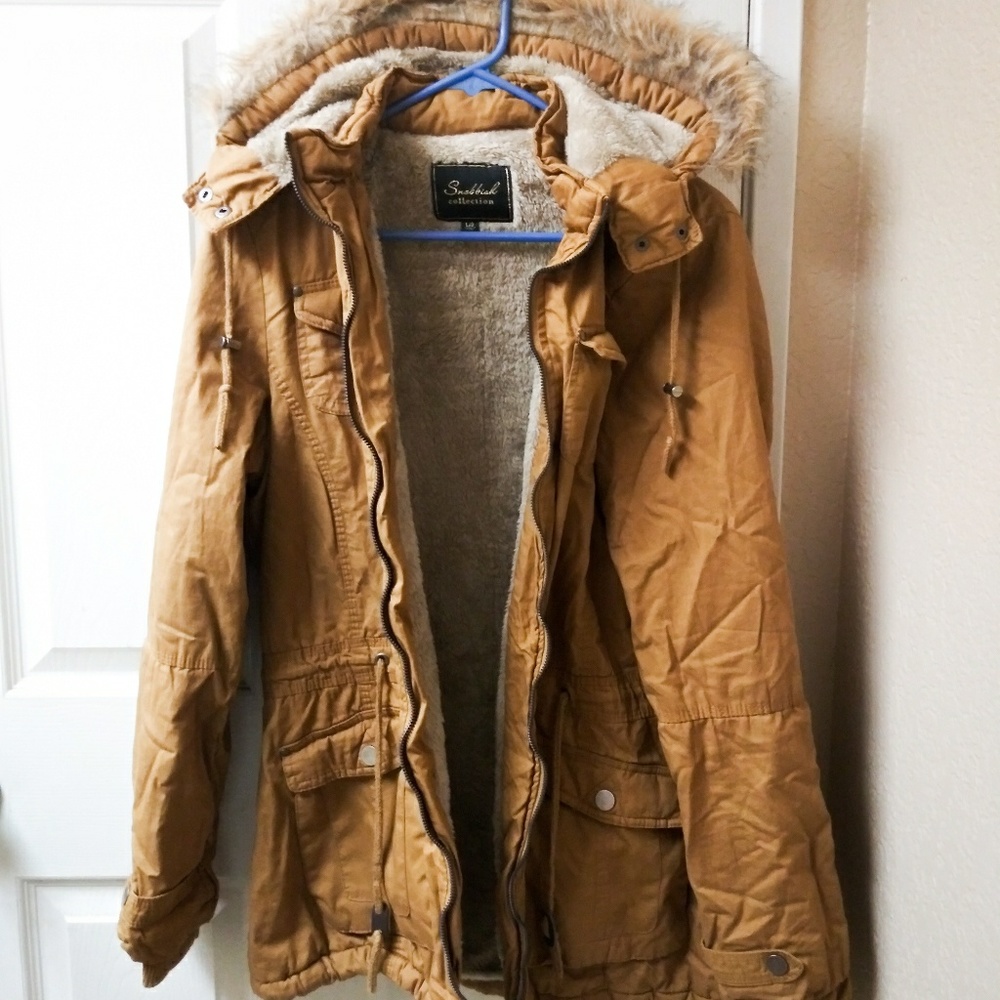 Snobbish Collection Womens Tan Coat